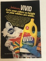 1983 Vivid Color Safe Bleach Vintage Print Ad Advertisement  PA1 - £6.34 GBP