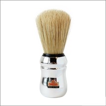 OMEGA 10083 Boar Bristle Shaving Brush With Chrome ABS Handle - £8.60 GBP