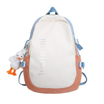 JOYPESSIE Fashion Lovers Backpack For Teenage Women Schoolbag Black Travel Bag   - £42.46 GBP