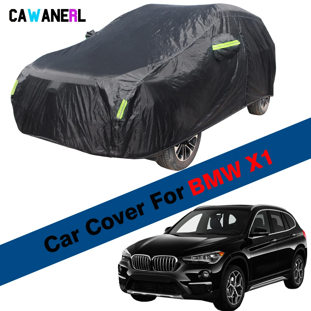 Waterproof Car Cover For BMW X1 Outdoor Summer Sun Shade Anti-UV Winter Rain - £52.46 GBP+