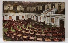 Senate Chamber, U.S. Capitol Washington DC c1910 to West Chester Pa Postcard A7 - £3.12 GBP