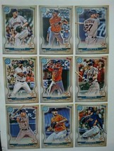 2020 Topps Gypsy Queen Houston Astros Base Team Set of 9 Baseball Cards - £5.52 GBP