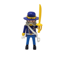 VINTAGE PLAYMOBIL REPLACEMENT 7662 UNION GENERAL LEADER CIVAL WAR FIGURE - $14.25
