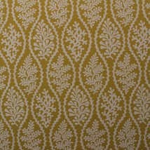 P Kaufmann Coral Cay Goldenrod Yellow Tropical Jacquard Fabric 2.25 Yard 55&quot;W - £23.17 GBP