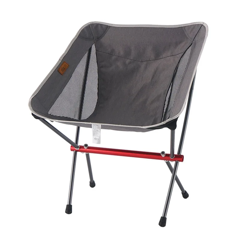 Detachable Portable Folding Aluminum Alloy Moon Chair Outdoor Camping Chair - £46.93 GBP