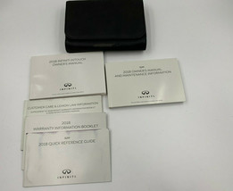 2018 Infiniti Q50 Owners Manual Handbook Set with Case OEM K02B12004 - £49.24 GBP