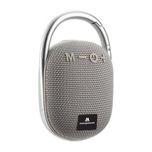 Maxpower Portable Clip-on Bluetooth Speaker (Gray) - $49.19
