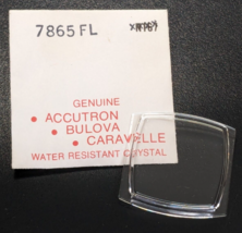 Genuine NEW Bulova Accutron Watch Flange Crystal Part# 7865FL - £16.41 GBP