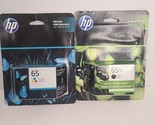 HP 65XL Black Ink 65 Color Cartridge OEM For ENVY 5010 5052 5055 Deskjet... - £31.64 GBP