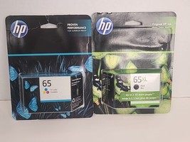 HP 65XL Black Ink 65 Color Cartridge OEM For ENVY 5010 5052 5055 Deskjet 2600  - $39.59