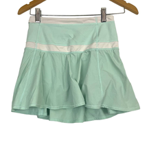 Lululemon Hot Hitter Skirt Aquamarine White SZ 2 Women&#39;s Activewear - £32.37 GBP