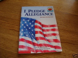 I pledge Allegiance revised 2nd edition scholastic book school flag USA - £1.91 GBP