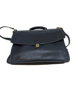 Vintage Coach Beekman Messenger Brief Black Leather Bag 5266 - $247.50