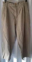 Big Bud Press Pants Large Peitite Green Trouser Pleated High Rise Wide L... - $1,052.63 MXN