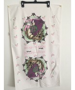 Disney Vintage Beauty &amp; the Beast Towel Cannon U.S.A. 100% Cotton Rare 1... - $45.24 CAD