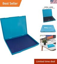 Extra Large Blue Ink Stamp Pad - 8.25" x 11.5" - Industrial Felt Pad - B... - $92.13