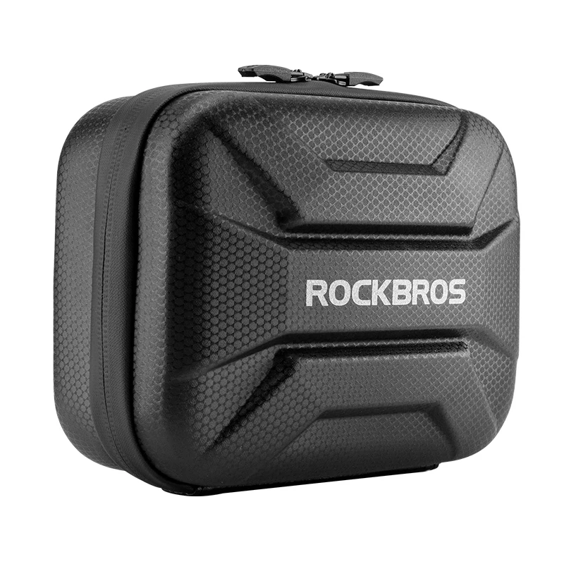 ROCKBROS Hard Shell Bicycle Bag Waterproof Bike Bag Front Electric Scooter Panni - $92.22