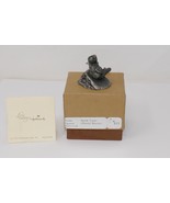 Hallmark 1977 Little Gallery Pewter Break Time Playful Beaver Figurine - £11.85 GBP