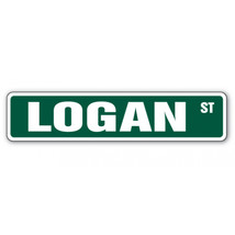 6 x 24 in. Logan Street Sign - $30.29