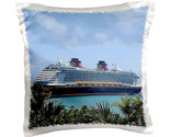 3dRose pc_214800_1 Cruise Ship Disney Pillow Case, 16  x 16 - $8.19