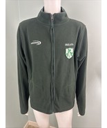 Men&#39;s Landsdowne Ireland Bottle Green Full Zipper Fleece Jacket Sz XL - €24,47 EUR