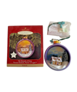 Thomas Kinkade Christmas Ornament The Warmth of Home NEW in Box Light Up... - $13.47