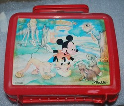 Mickey Mouse Club Disney Lunchbox Vintage By Aladdin CITY ZOO - £9.58 GBP