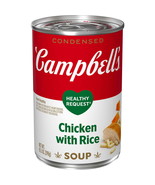 Campbell&#39;s Condensed Healthy Request Chicken with Rice Soup, 12 Pak , 10... - £24.74 GBP