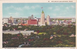 San Antonio Texas TX Skyline Postcard C51 - £2.34 GBP