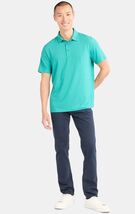 George Men's  Poly Polo with Short Sleeves, Size XL. Tropical Jade Heath... - €11,79 EUR