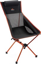 Cascade Mountain Tech Camp Chair - High Back Ultralight For Beach, Picnics, - £78.28 GBP