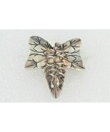 Vintage Flower Pendant REAL SOLID .925 Sterling Silver 7.4 g - $73.50