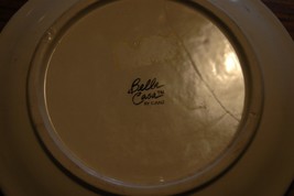 Ganz Bella Casa Peach Ceramic Wall Hanging Plate Kitchen Country Decor - £15.97 GBP
