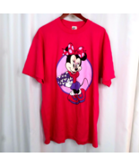 Disney Designs Womens Cute Mickey Minnie Mouse Tshirt Shirt Top Sz XL - £20.53 GBP