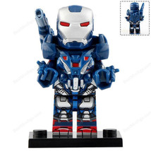 New Iron Patriot - Avengers Endgame Marvel Super Heroes Minifigure Toy Gift Chri - $13.98