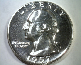 1957 Washington Quarter Gem Proof Gem Pr Nice Original Coin Bobs Coins Fast Ship - $14.00