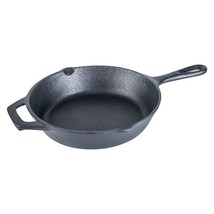Cast Iron Fry Pan - Premium Skillet for Cooking &amp; Grilling - Seasoned 10... - £76.08 GBP