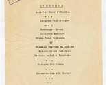 Excelsior Hotel Banner Luncheon Menu Siena Italy 1958 Generosa Mineral W... - $17.82