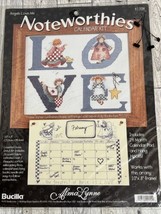 1990 Angels Calendar KIT~NOTEWORTHIES~10&quot;X8&quot;~Cross Stitch Kit~Bucilla/Alma Lynne - £7.22 GBP