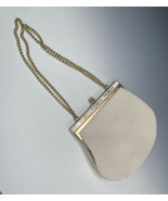 Vintage 1970&#39;s-1980&#39;s Beaded Pearls Purse Mod Hong Kong Chain Kiss Lock Gam - $591.93 MXN
