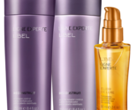 L&#39;Bel Ligne Experte Reconstruit Set: Shampoo, Conditioner &amp; Elixir De Luxe - £47.07 GBP