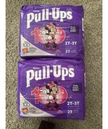 Huggies (2-PACK) Girls Pull Ups  2T-3T (16-34 lbs) 23 Each Total = 46 NE... - $29.28 CAD
