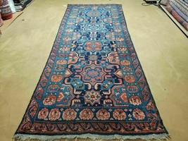 3&#39;10&quot; X 10&#39; Antique Caucasian Seychor Rug Hand Made Wool Carpet Organic Dye Nice - £1,208.33 GBP