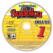 Professor Fuji&#39;s Sudoku Deluxe (PC-CD, 2005) 98SE/Me/2000/XP - New Cd In Sleeve - £4.78 GBP