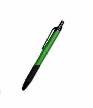 Lot Of 100 Pens - Green Alloy Style Metal Pens With Bottom Stylus  #105020 - $73.33