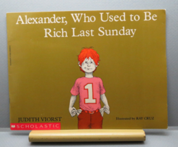 Alexander,  That Used to be Rich Last Sunday Paperback 1st Scholastic 1993 - £4.71 GBP