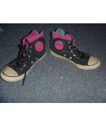 COLLECTOR LIMITED EDITION CONVERSE HIGH TOPS ALL STARS PINK/BLACK GIRLS ... - $72.89