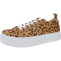 Jack Rogers Women Low Top Lace Up Platform Sneakers Paige Size US 6.5M Leopard - £45.89 GBP