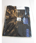 Apt 9 Men&#39;s Black Tee Shirt Short Sleeve XXL Slim Fit Cotton Spandex New - $10.82 CAD