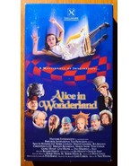 Alice In Wonderland (VHS, 1999) Hallmark Whoopi Goldberg Robbie Coltrane - £5.46 GBP
